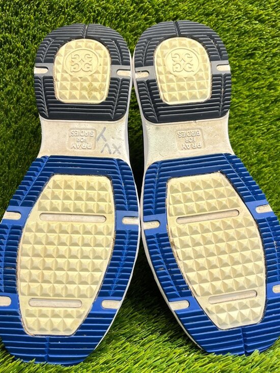 G/Fore G Drive Mens Size 13 Blue White Athletic Running Spikeless Golf Shoes main image 4